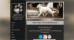 Desktop Screenshot of icewinekennel.com