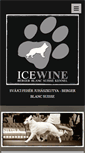 Mobile Screenshot of icewinekennel.com