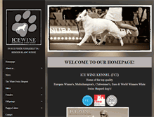 Tablet Screenshot of icewinekennel.com